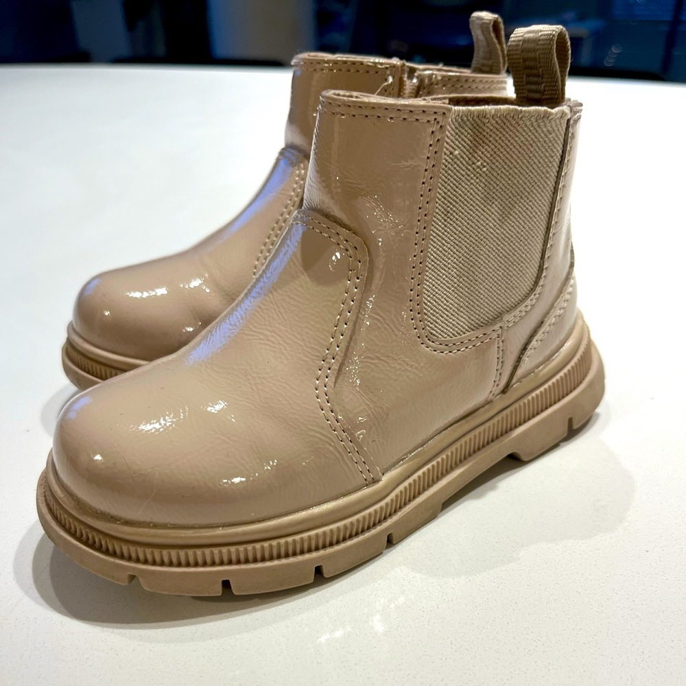 Tan Zara Chelsea Boot Sz 8